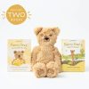 Slumberkins Honey Bear Gratitude Kin Set with 2 Books
