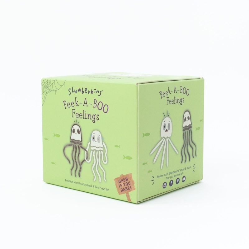 Peek-A-Boo Feelings Jellyfish Set made by Slumberkins