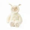 Ivory Alpaca Stress Relief Kin Set with 2 Books made by Slumberkins