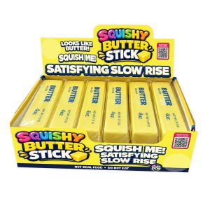 Novelty Brands Fun Doh Slow Rise 6 Inch Butter Toy Novelty Brands Fun Doh Slow Rise 6 Inch Butter Toy