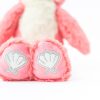 Coral Pink Narwhal Growth Mindset Kin Set with 2 Books made by Slumberkins