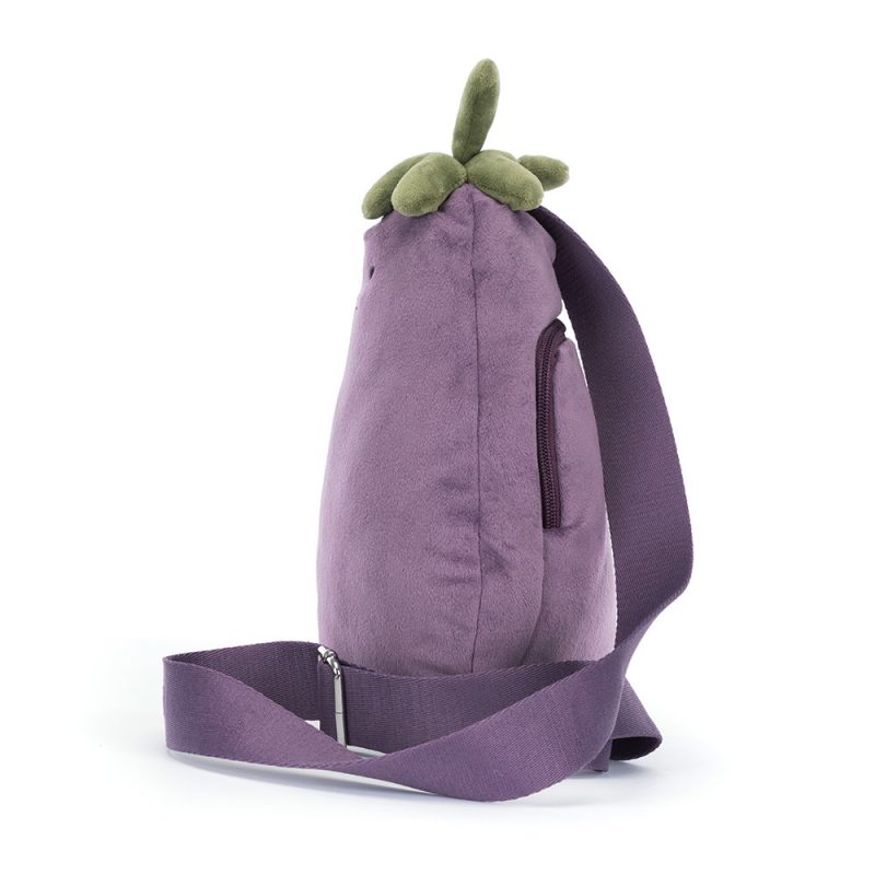 Jellycat Amuseables Eggplant Bum Bag Bags & Purses