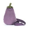 Jellycat Amuseables Eggplant Bum Bag available at Blossom