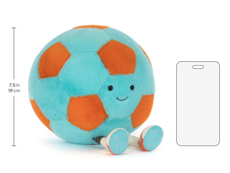 Jellycat Amuseables Jellycat Soccer Ball available at Blossom Jellycat Amuseables Jellycat Soccer Ball available at Blossom