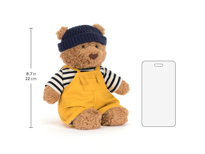 Jellycat Bartholomew Bear Seafarer available at Blossom