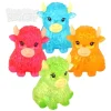 Squeezy Sugar Gltiter Highland Cow 3 Inch made by Toy Network