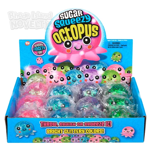 Toy Network Squeezy Sugar Octopus 2.5 Inch Toys Toy Network Squeezy Sugar Octopus 2.5 Inch Toys