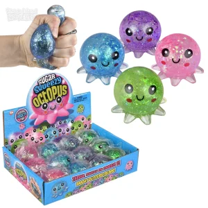 Toy Network Squeezy Sugar Octopus 2.5 Inch Toy Network Squeezy Sugar Octopus 2.5 Inch