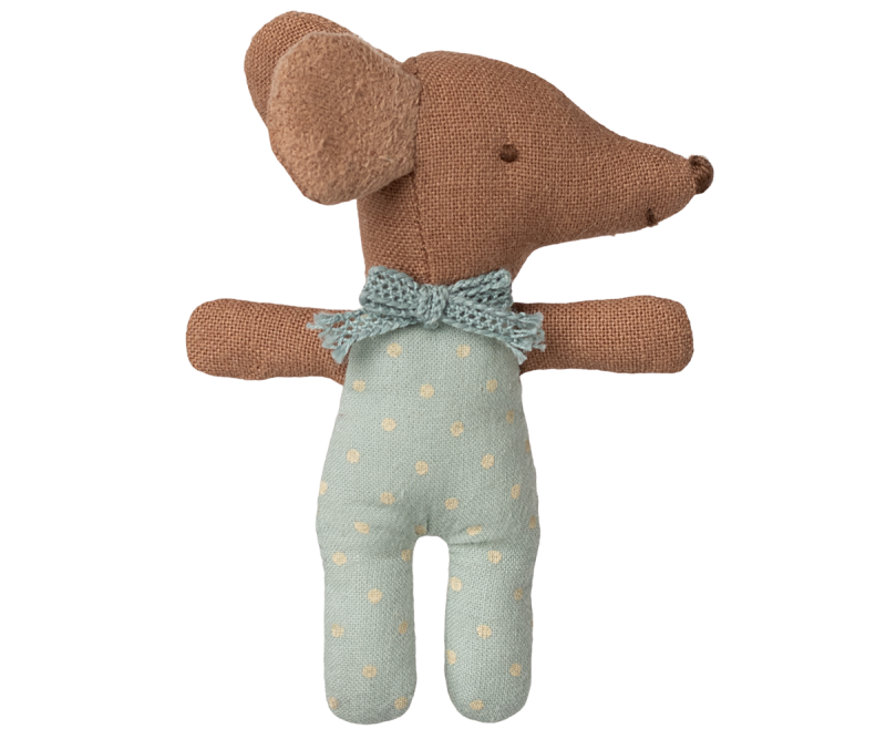 Sleepy Wakey Baby Mouse in Matchbox Blue available at Blossom Sleepy Wakey Baby Mouse in Matchbox Blue available at Blossom