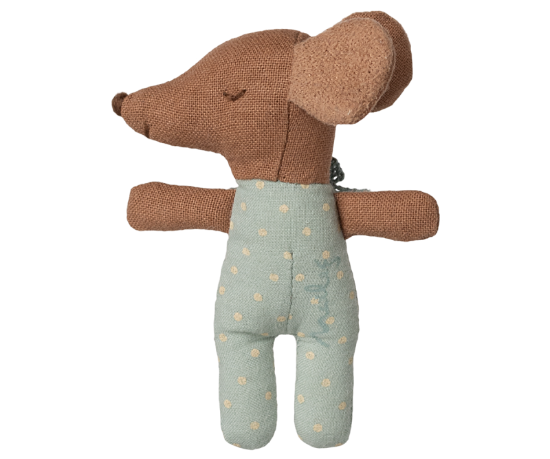 Sleepy Wakey Baby Mouse in Matchbox Blue Sleepy Wakey Baby Mouse in Matchbox Blue