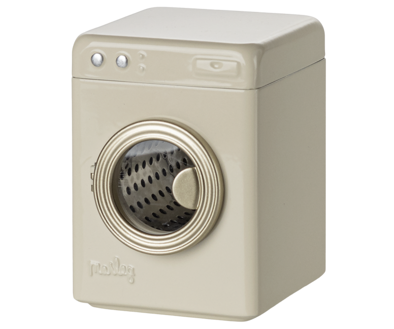 Maileg Washing Machine for Mouse in Off White Maileg Washing Machine for Mouse in Off White
