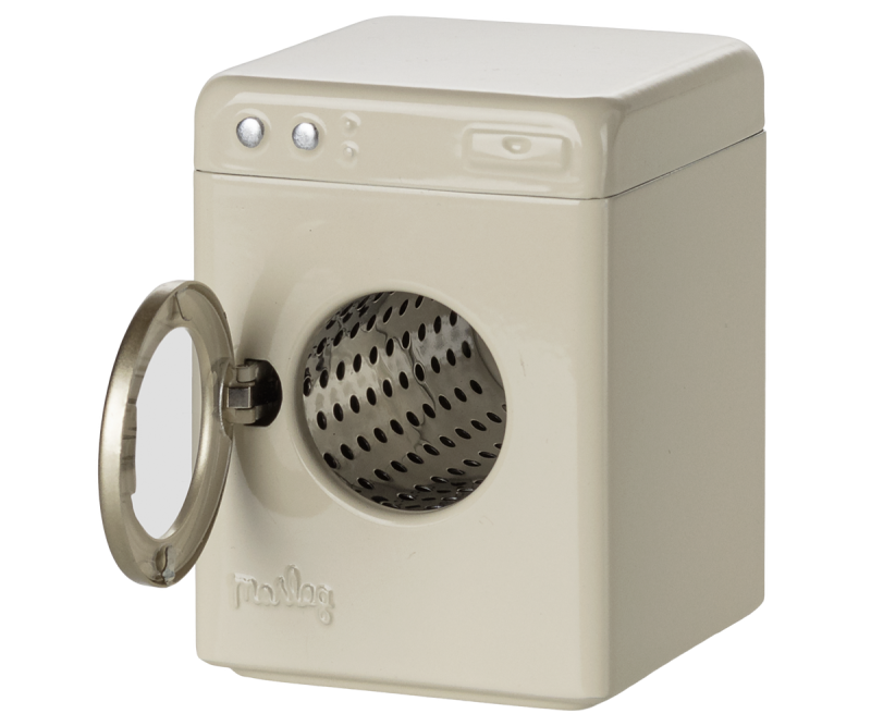 Maileg Washing Machine for Mouse in Off White Maileg Washing Machine for Mouse in Off White