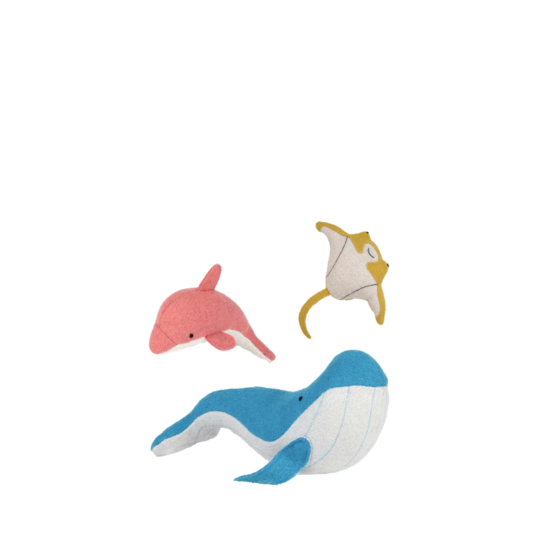 Olli Ella Holdie Set Ocean Animals Multi-Pack Olli Ella Holdie Set Ocean Animals Multi-Pack