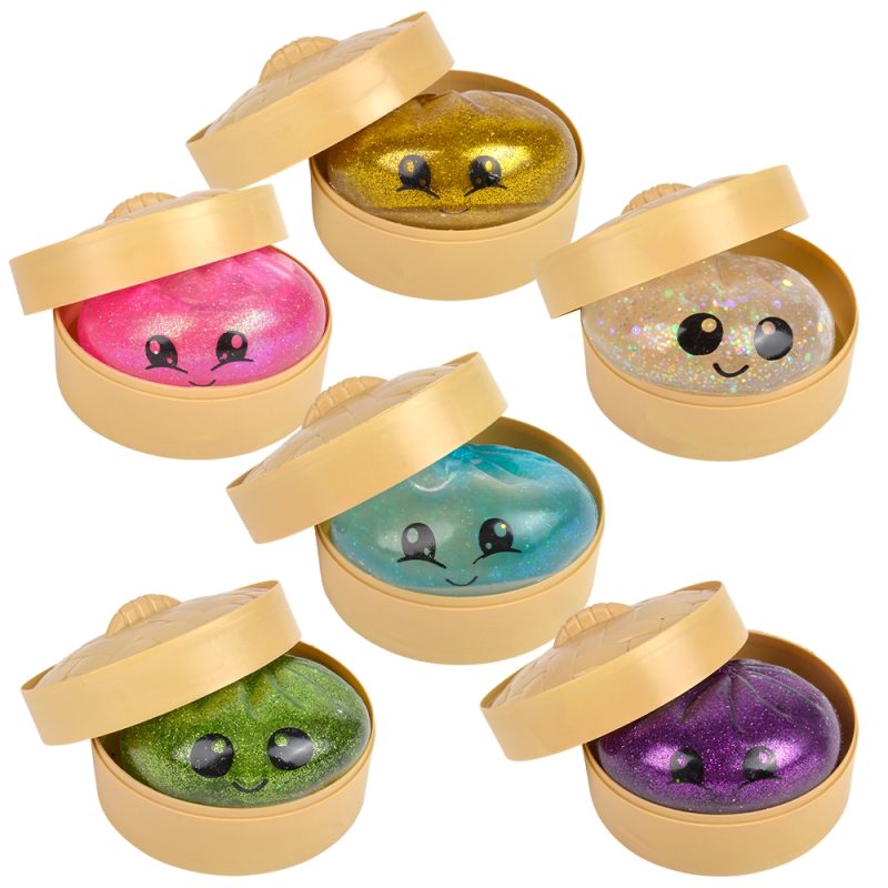 Squeezy Sugar Glitter Mystery Dumplings 3.5 Inch from Toy Network