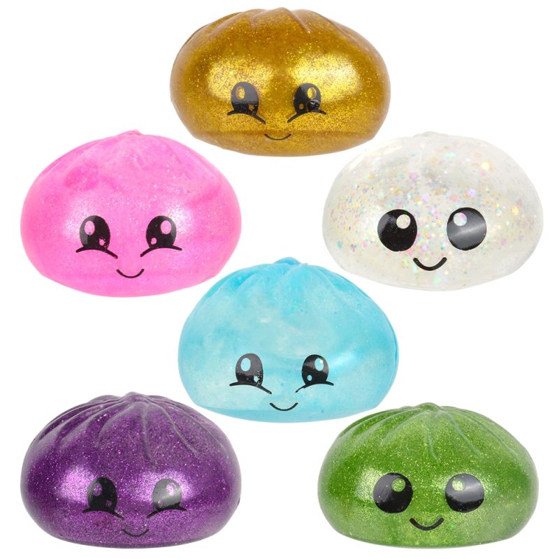 Toy Network Squeezy Sugar Glitter Mystery Dumplings 3.5 Inch Toys