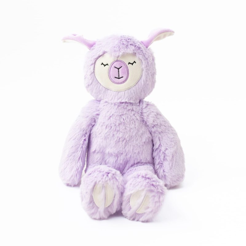 Slumberkins Lilac Alpaca Stress Relief Kin Set with 2 Books Toys