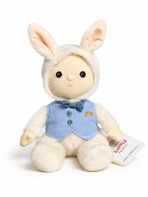 Olli Ella Dinky Dinkum Dolls White Biffle Bunny Olli Ella Dinky Dinkum Dolls White Biffle Bunny