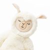 Ivory Alpaca Stress Relief Kin Set with 2 Books from Slumberkins