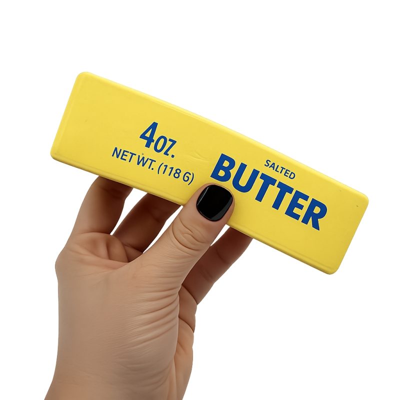 Fun Doh Slow Rise 6 Inch Butter Toy from Novelty Brands