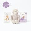 Slumberkins Sloth Routines Kin Set with 2 Books