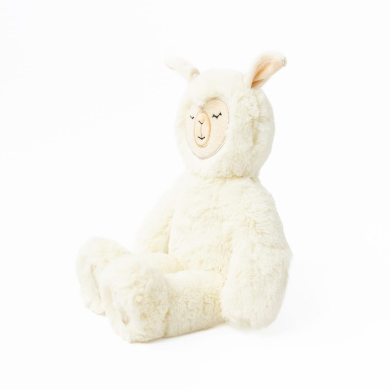Slumberkins Ivory Alpaca Stress Relief Kin Set with 2 Books Toys