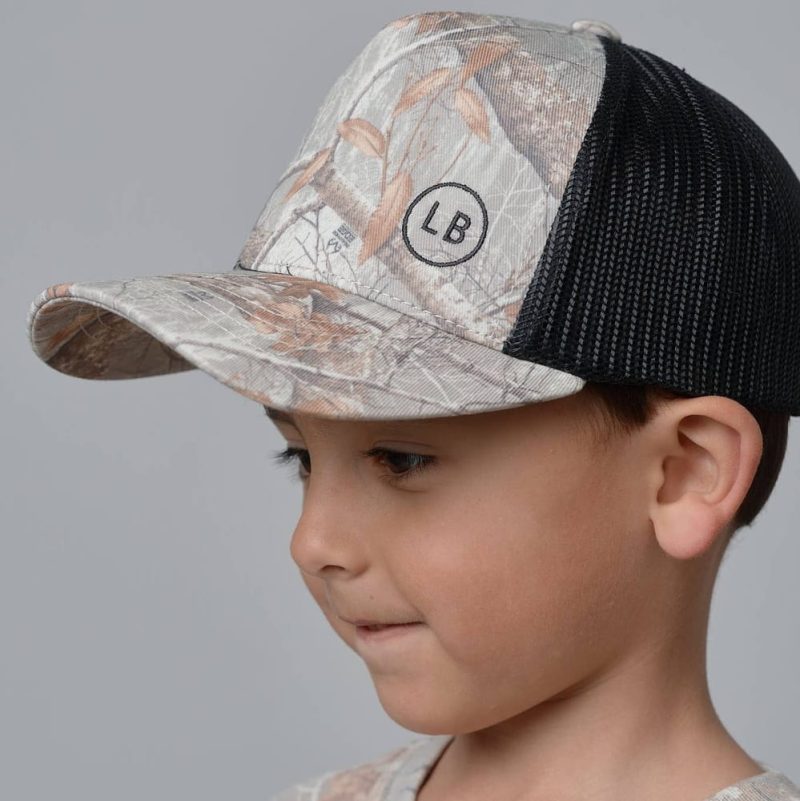 Little Bipsy Trucker Hat - Edge Colors Driftwood