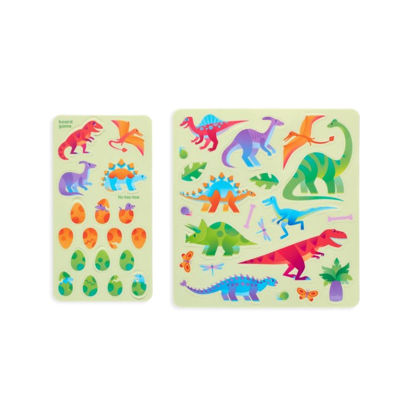 OOLY Play Again!: Reusable Sticker Fun - Daring Dinos Toys OOLY Play Again!: Reusable Sticker Fun - Daring Dinos Toys