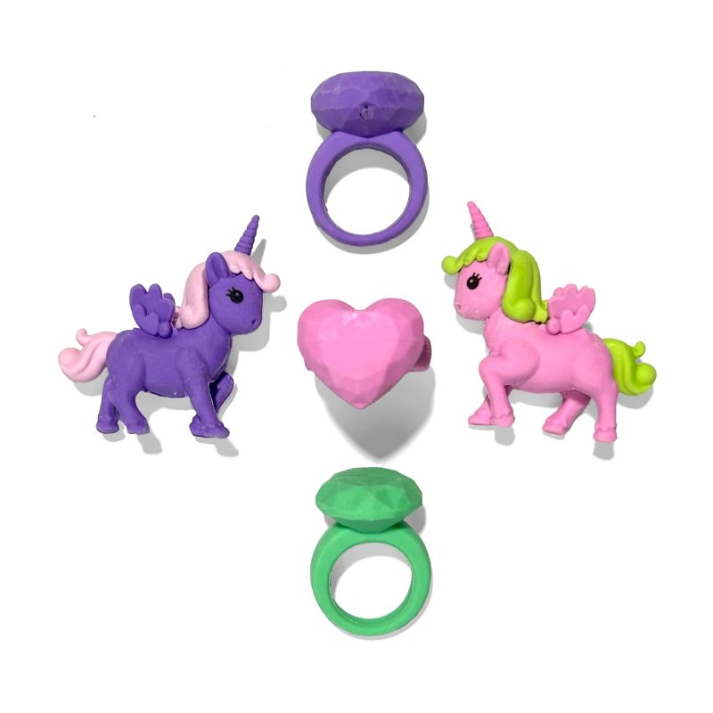 Unicorn Wishes: Scented Erasers (Set of 5) from OOLY Unicorn Wishes: Scented Erasers (Set of 5) from OOLY