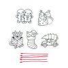 Mini Shrink-Its! DIY Shrink Art Kit - Holly Jolly from OOLY Mini Shrink-Its! DIY Shrink Art Kit - Holly Jolly from OOLY