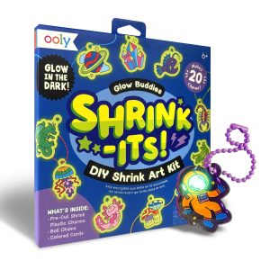 OOLY Shrink-Its! DIY Shrink Art Kit - Glow Buddies