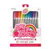OOLY Very Berry Strawberry Scented Gel Pens Set of 12 OOLY Very Berry Strawberry Scented Gel Pens Set of 12