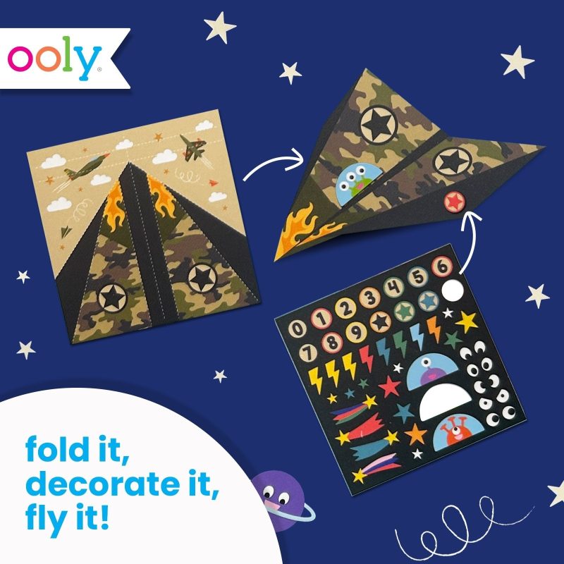 OOLY DIY Paper Airplanes Set of 24 Designs Toys OOLY DIY Paper Airplanes Set of 24 Designs Toys