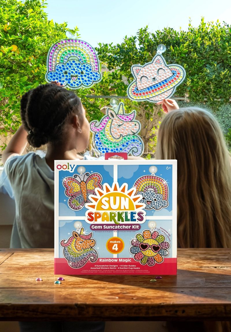 OOLY Sun Sparkles Gem Suncatcher Kit - Rainbow Magic part of our collection OOLY Sun Sparkles Gem Suncatcher Kit - Rainbow Magic part of our collection
