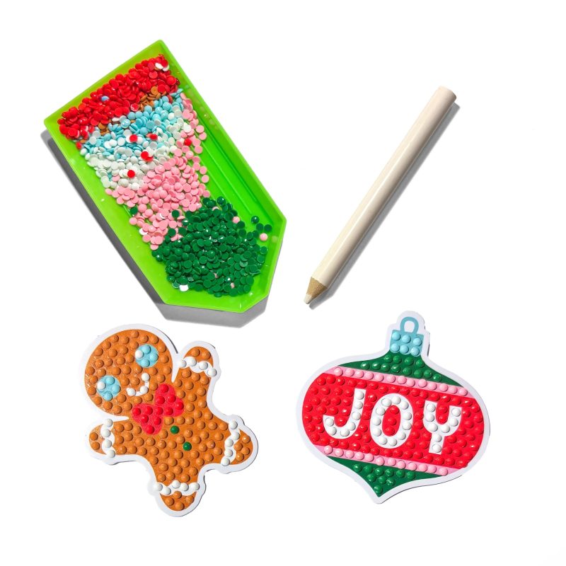 Mini Razzle Dazzle DIY Gem Sticker Kit - Jingle & Joy made by OOLY Mini Razzle Dazzle DIY Gem Sticker Kit - Jingle & Joy made by OOLY
