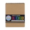 OOLY DIY Cover White Paper Sketchbook - 8" x 10.5"