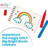 Big Bright Brush Markers - Jumbo - Set of 10 from OOLY Big Bright Brush Markers - Jumbo - Set of 10 from OOLY