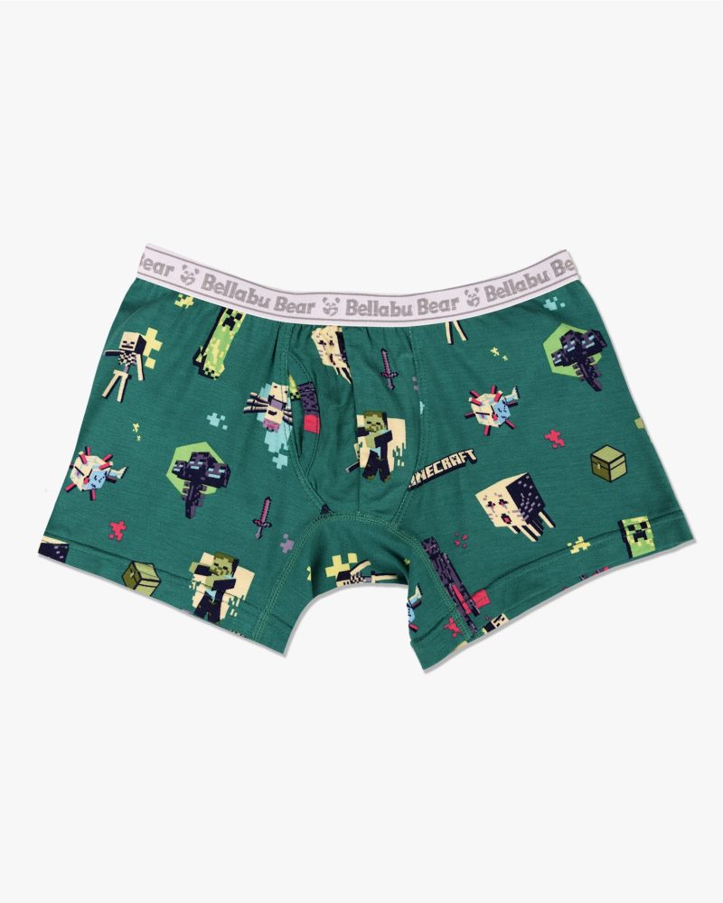 Minecraft Chicken Jockey Bamboo Boxer Brief 3-Pack Minecraft Chicken Jockey Bamboo Boxer Brief 3-Pack