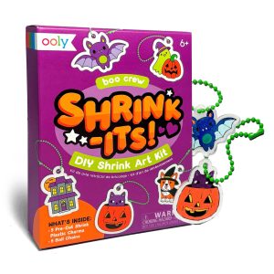 OOLY Mini Shrink-Its! DIY Shrink Art Kit - Boo Crew