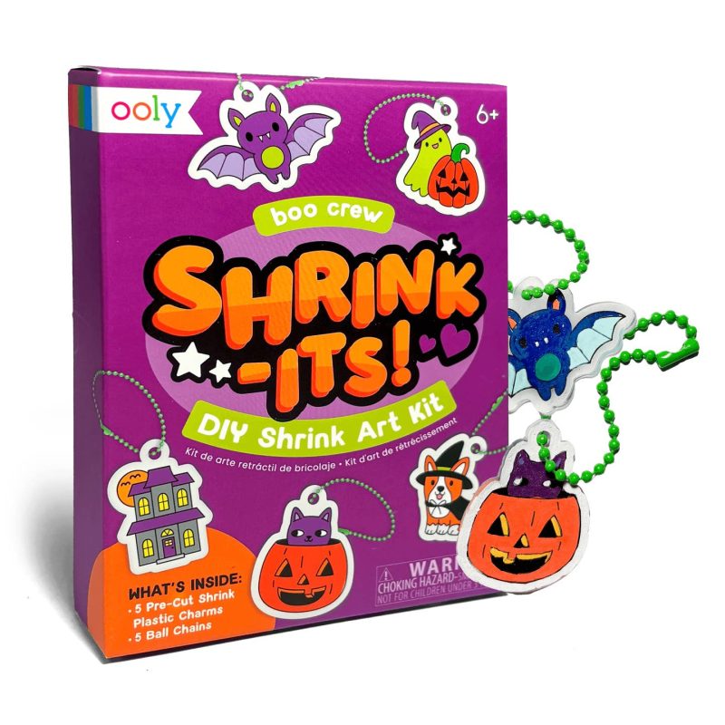 OOLY Mini Shrink-Its! DIY Shrink Art Kit - Boo Crew OOLY Mini Shrink-Its! DIY Shrink Art Kit - Boo Crew