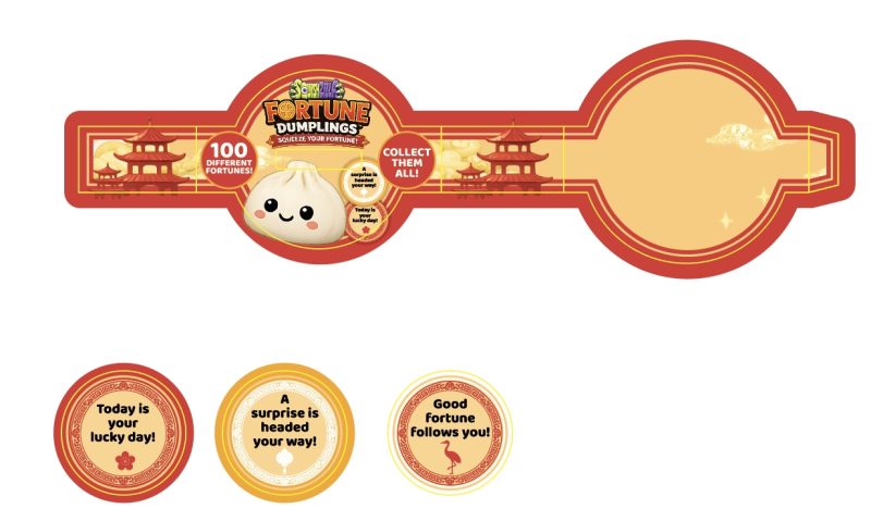 Novelty Brands Fun Doh Squishzilla Fortune Mystery Dumplings available at Blossom Novelty Brands Fun Doh Squishzilla Fortune Mystery Dumplings available at Blossom