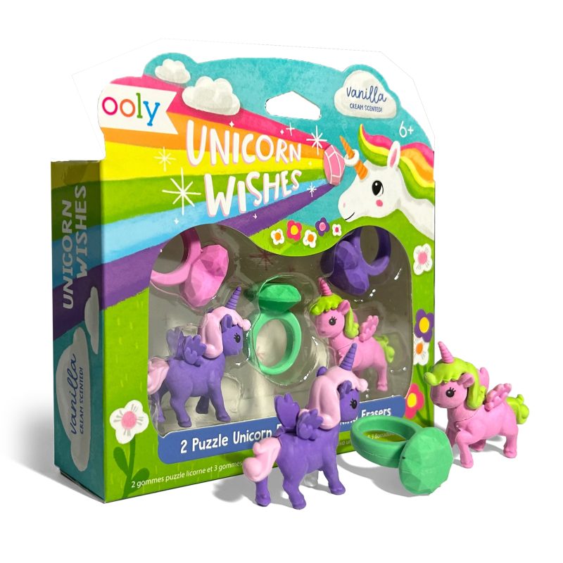 OOLY Unicorn Wishes: Scented Erasers (Set of 5) OOLY Unicorn Wishes: Scented Erasers (Set of 5)