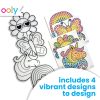 Sun Sparkles Gem Suncatcher Kit - Rainbow Magic from OOLY Sun Sparkles Gem Suncatcher Kit - Rainbow Magic from OOLY