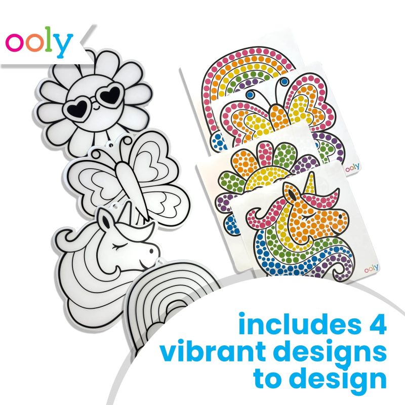 Sun Sparkles Gem Suncatcher Kit - Rainbow Magic from OOLY Sun Sparkles Gem Suncatcher Kit - Rainbow Magic from OOLY
