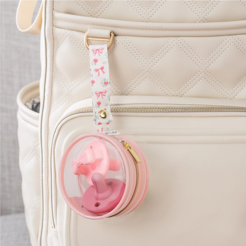 Itzy Paci Case™ - Ribbons & Roses from Itzy Ritzy Itzy Paci Case™ - Ribbons & Roses from Itzy Ritzy