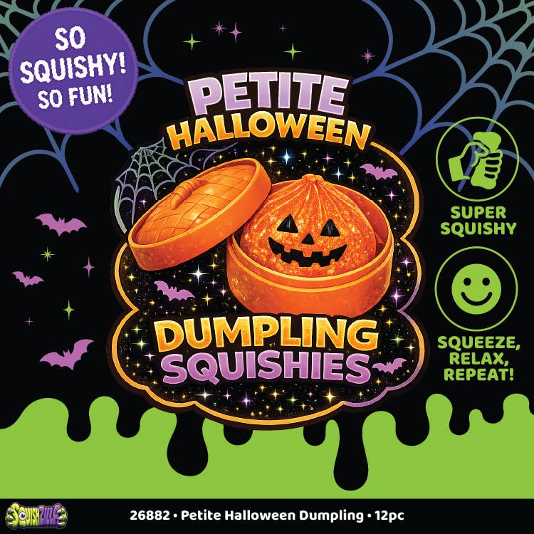 Novely Brands Fun Doh Halloween Mini Dumplings Squishy Assorted part of our collection Novely Brands Fun Doh Halloween Mini Dumplings Squishy Assorted part of our collection