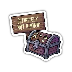 Kingdom of Threads Mimic Treasure Chest Sticker Kingdom of Threads Mimic Treasure Chest Sticker