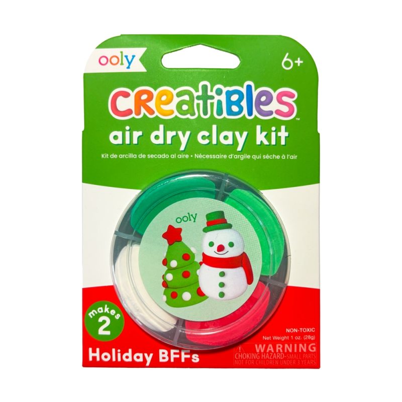 Creatibles: Air Dry Clay Kit - Holiday BFFs made by OOLY
