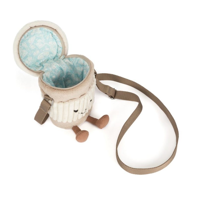 Jellycat Amuseables Perkle Coffee Shoulder Bag part of our Food & Drink collection
