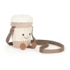 Jellycat Amuseables Perkle Coffee Shoulder Bag