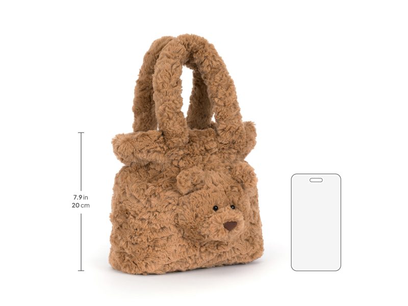 Jellycat Bartholomew Bear Handbag available at Blossom Jellycat Bartholomew Bear Handbag available at Blossom